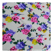 New design flower pattern stretch printed fabrics